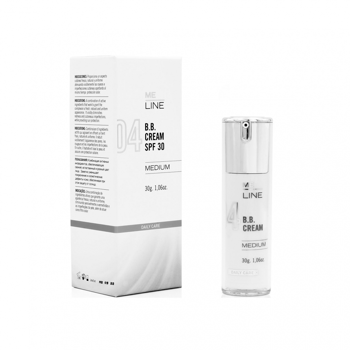 2172 04 Крем B.B. тон медиум SPF 30 30 гр